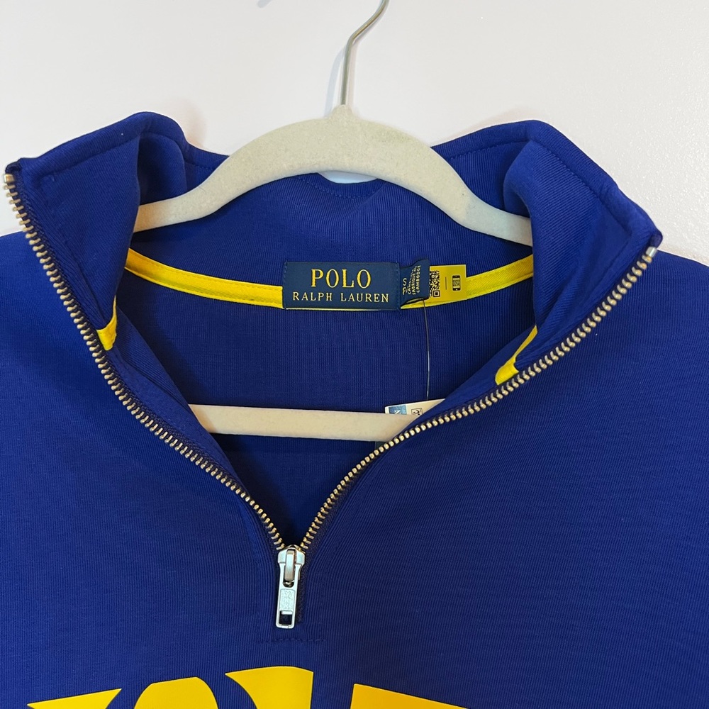 Polo Ralph Lauren Men’s Polo Logo Double Knit Sweater - Picture 3 of 6